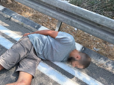 מרדף סוער ודרמטי במרכז: שוטרים ירו על רוכב האופנוע שסירב לעצור