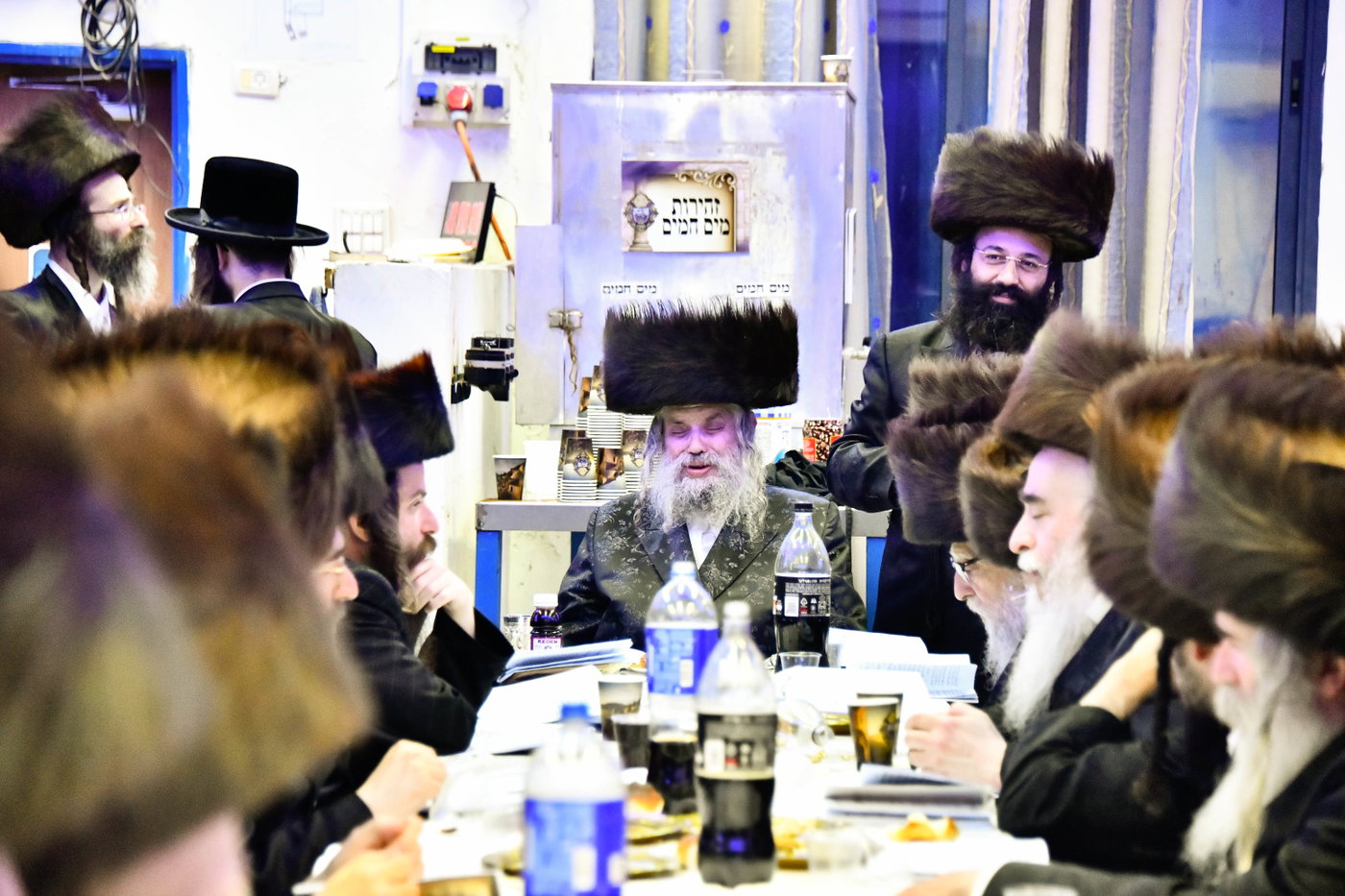 האדמו"ר מצאנז קלויזנבורג שבת בצפת