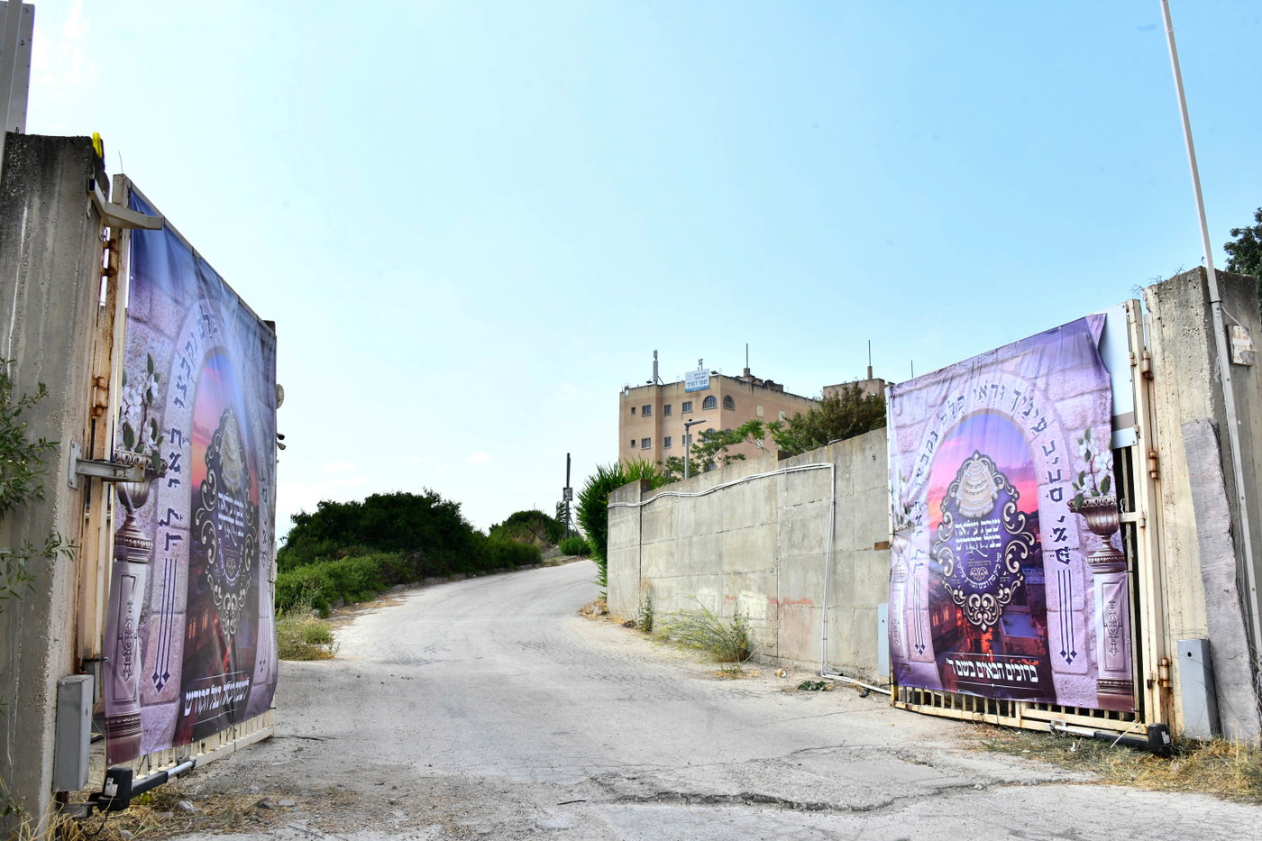 האדמו"ר מצאנז קלויזנבורג שבת בצפת