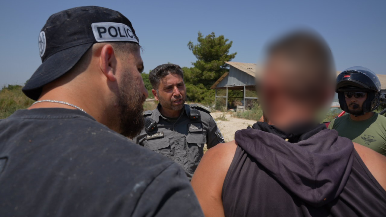 תיעוד מהמעצר