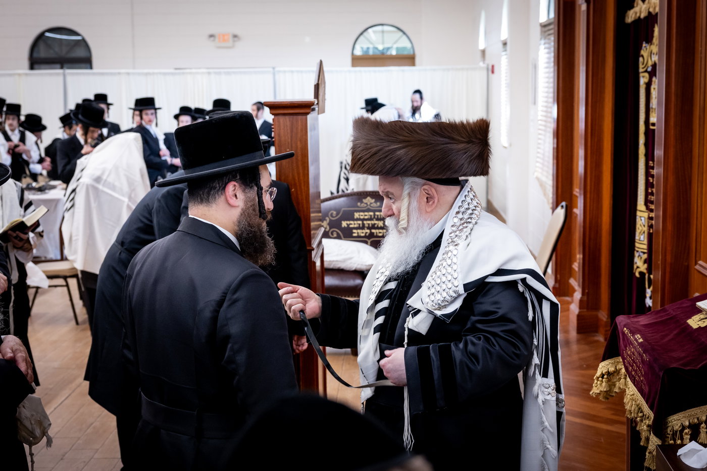 שמחת הברית לנכד האדמו"ר מבאבוב