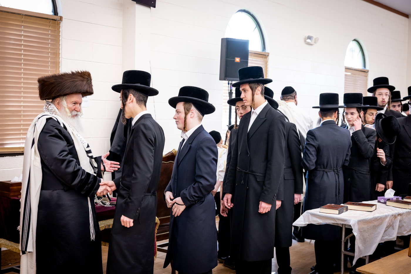 שמחת הברית לנכד האדמו"ר מבאבוב