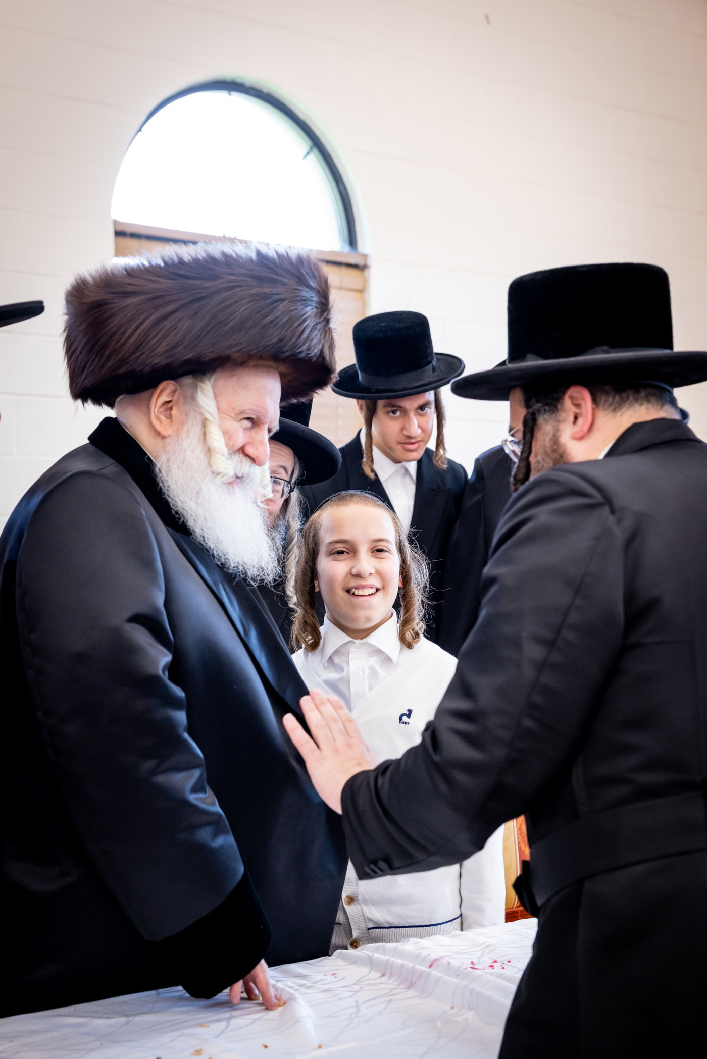 שמחת הברית לנכד האדמו"ר מבאבוב