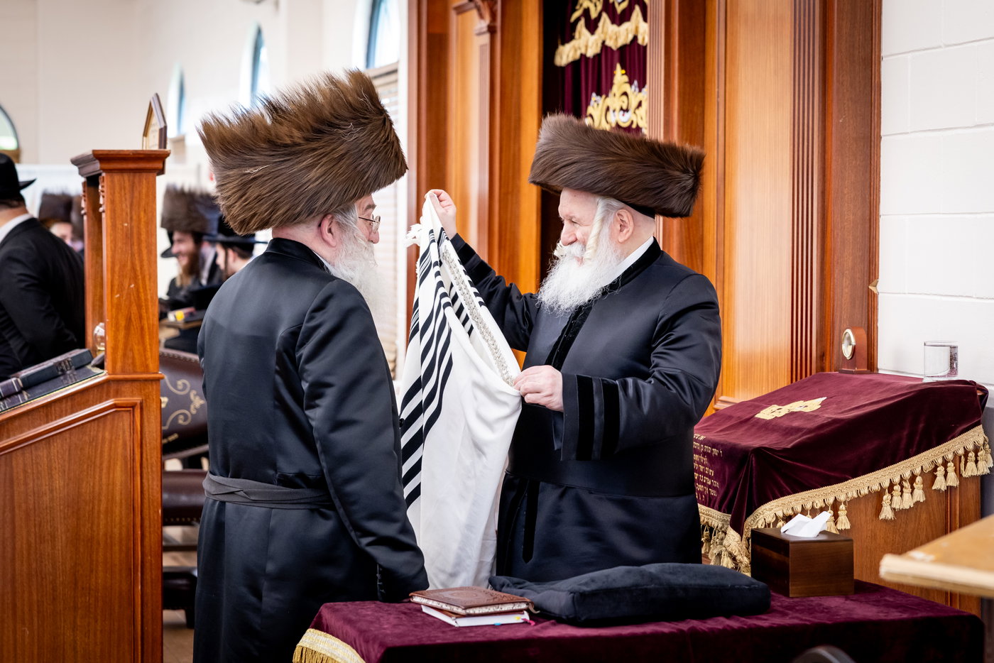 שמחת הברית לנכד האדמו"ר מבאבוב