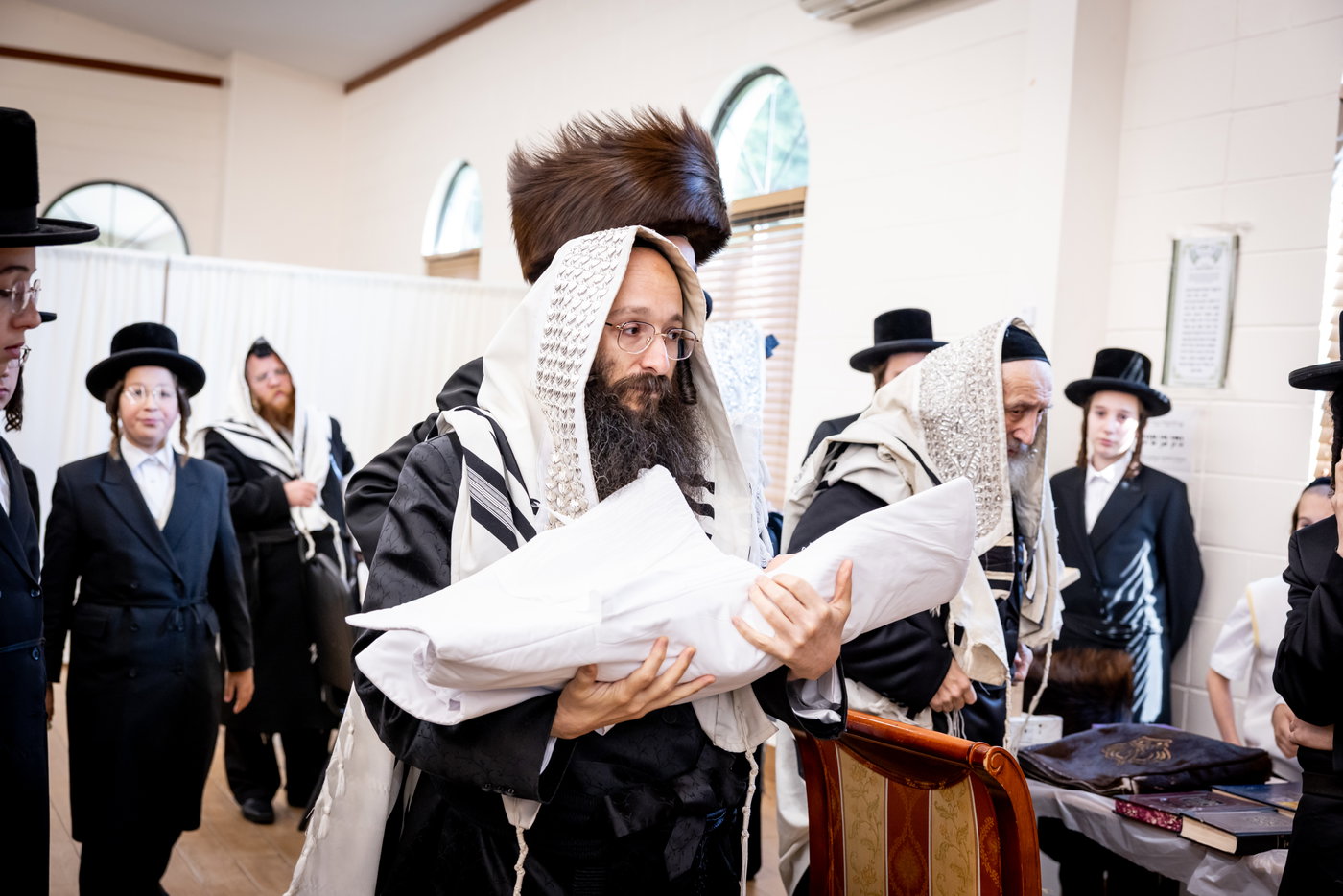 שמחת הברית לנכד האדמו"ר מבאבוב