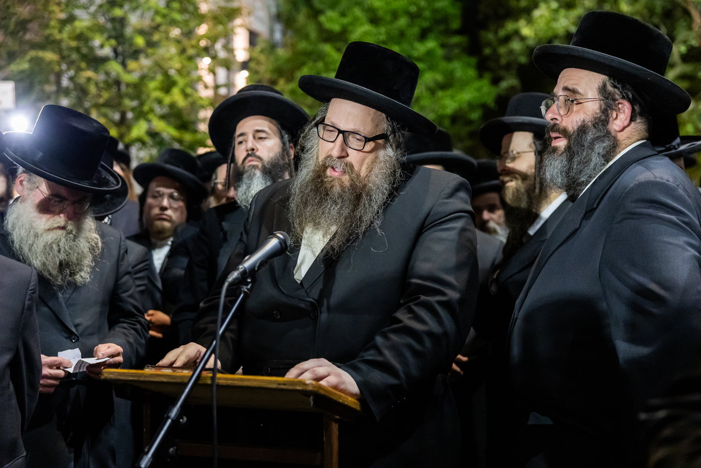 הלוויית הרה"ג ר' צבי זאב ברגר זצ"ל בארה"ב