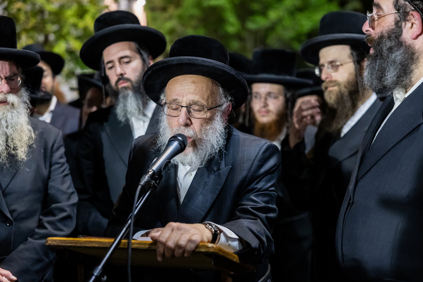 הלוויית הרה"ג ר' צבי זאב ברגר זצ"ל בארה"ב