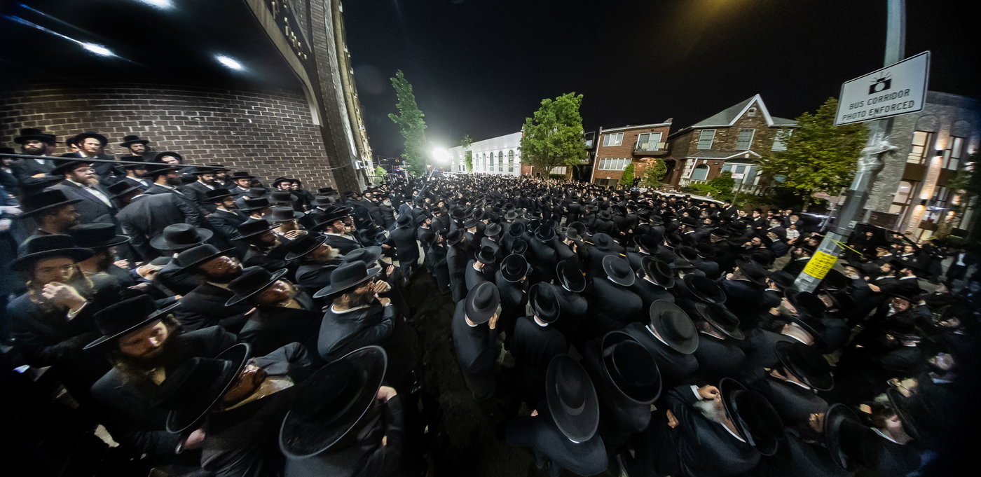 הלוויית הרה"ג ר' צבי זאב ברגר זצ"ל בארה"ב