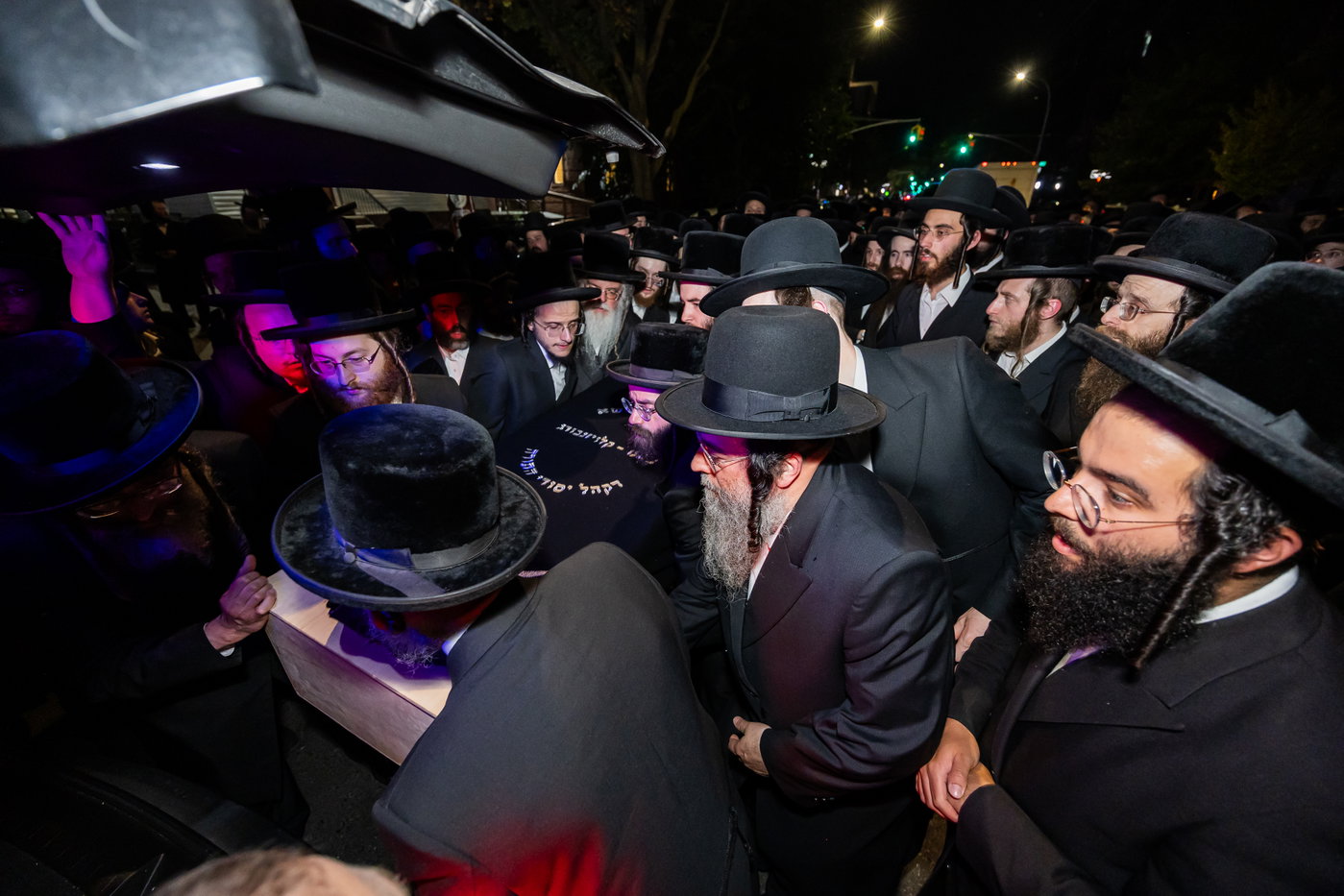 הלוויית הרה"ג ר' צבי זאב ברגר זצ"ל בארה"ב