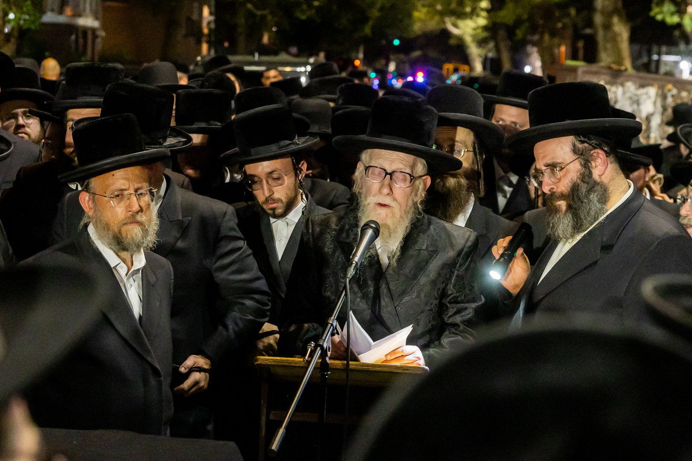 הלוויית הרה"ג ר' צבי זאב ברגר זצ"ל בארה"ב