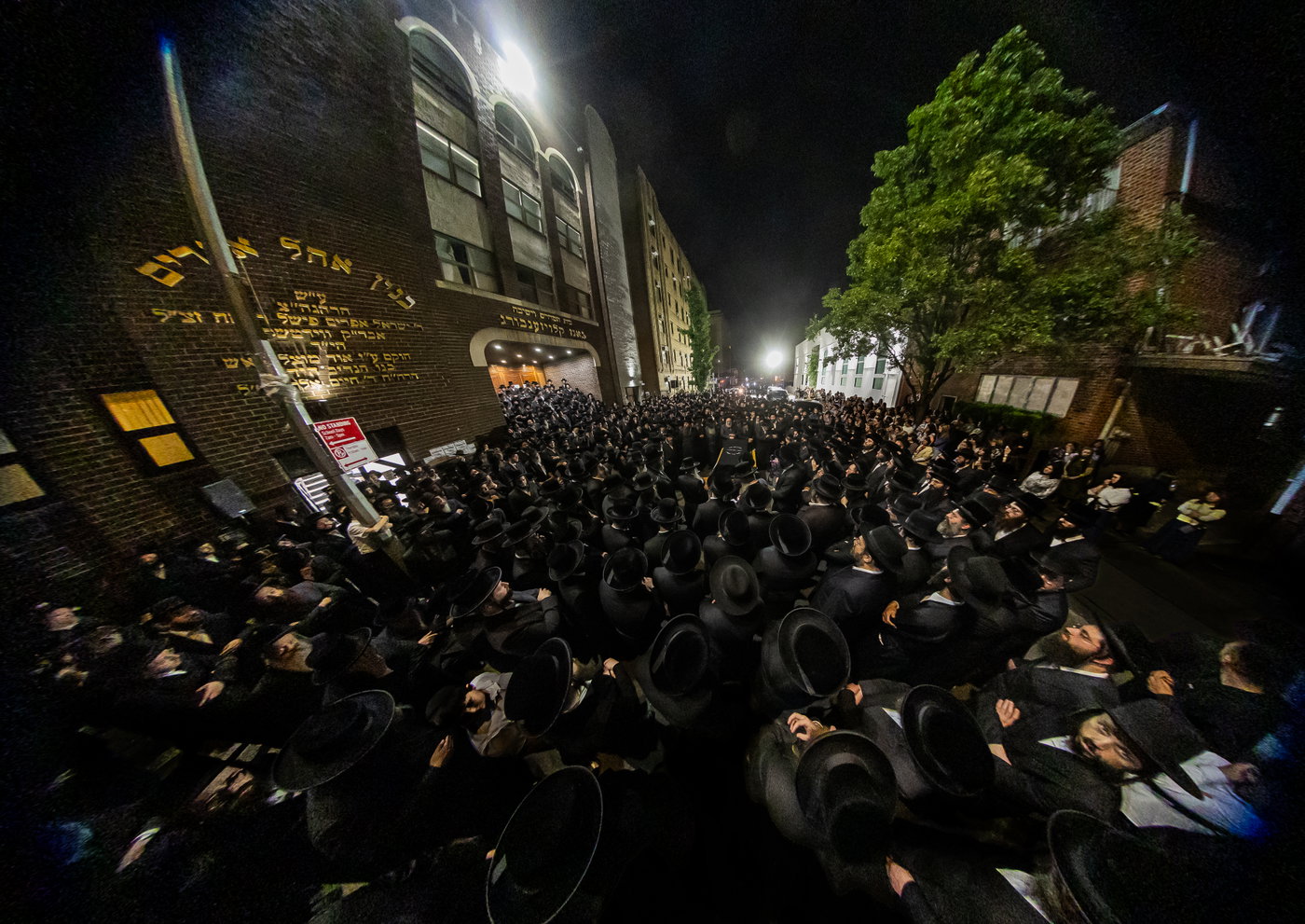 הלוויית הרה"ג ר' צבי זאב ברגר זצ"ל בארה"ב