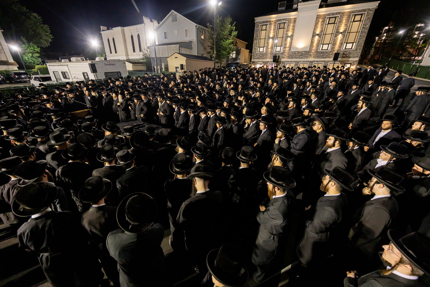 הלוויית הרה"ג ר' צבי זאב ברגר זצ"ל בארה"ב