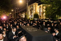 הלוויית הרה"ג ר' צבי זאב ברגר זצ"ל בארה"ב