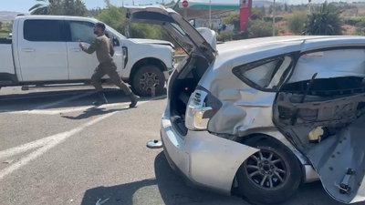 פצועים קשה בתאונת שרשרת: "אנשים צעקו לעזרה, אחד הרכבים עף לתעלה"