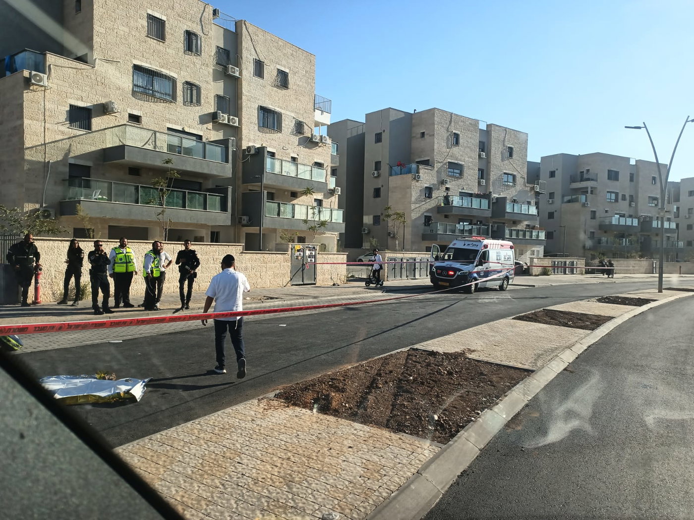 זירת האסון בבית שמש