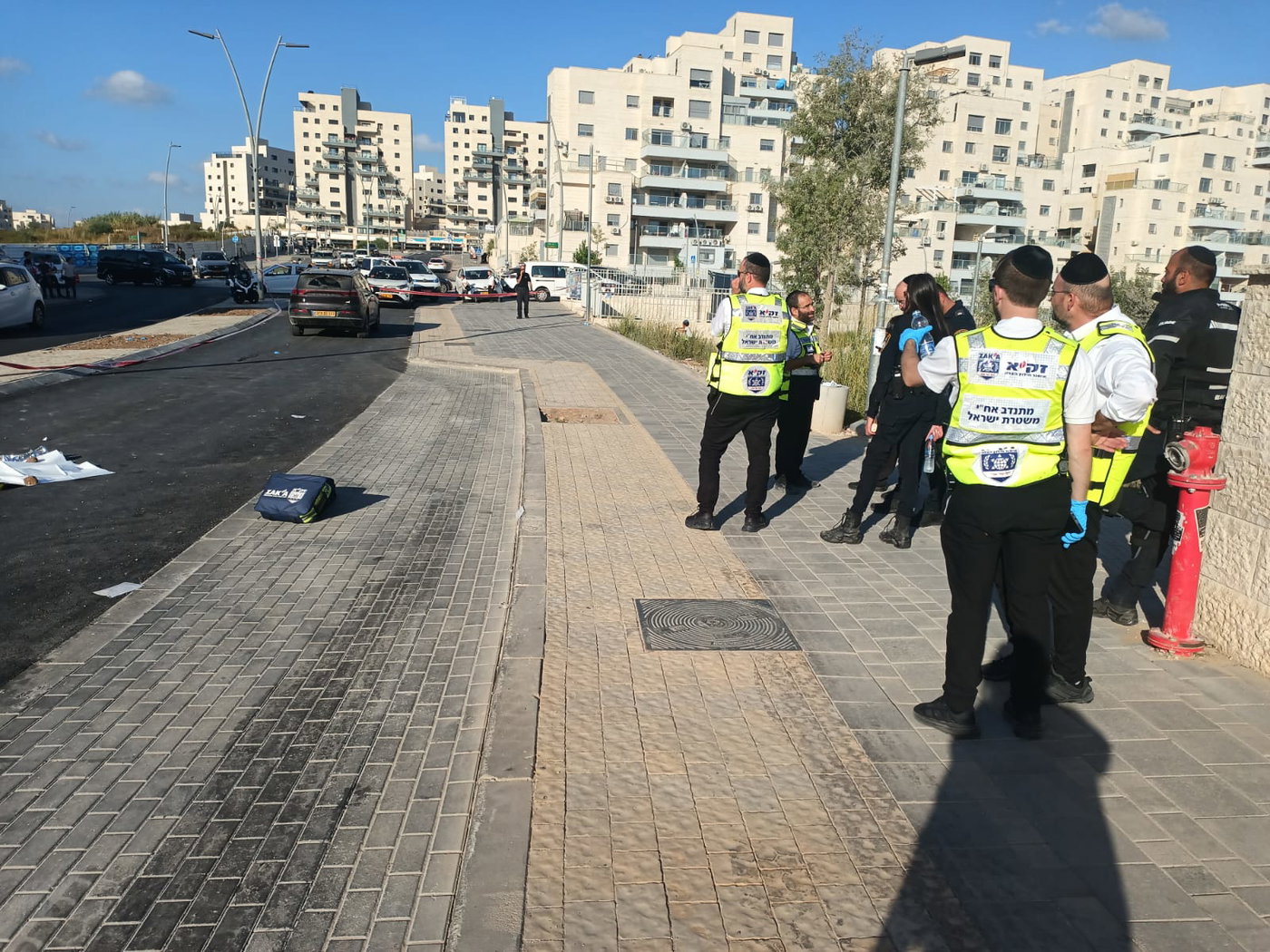 זירת האסון בבית שמש