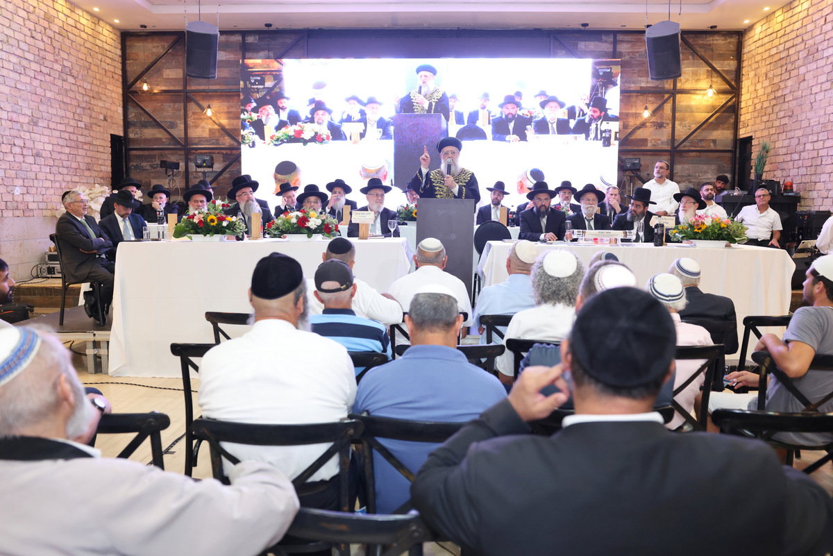 מעמד הכתרת הרב ארז אלחרר לרבה של הוד השרון 