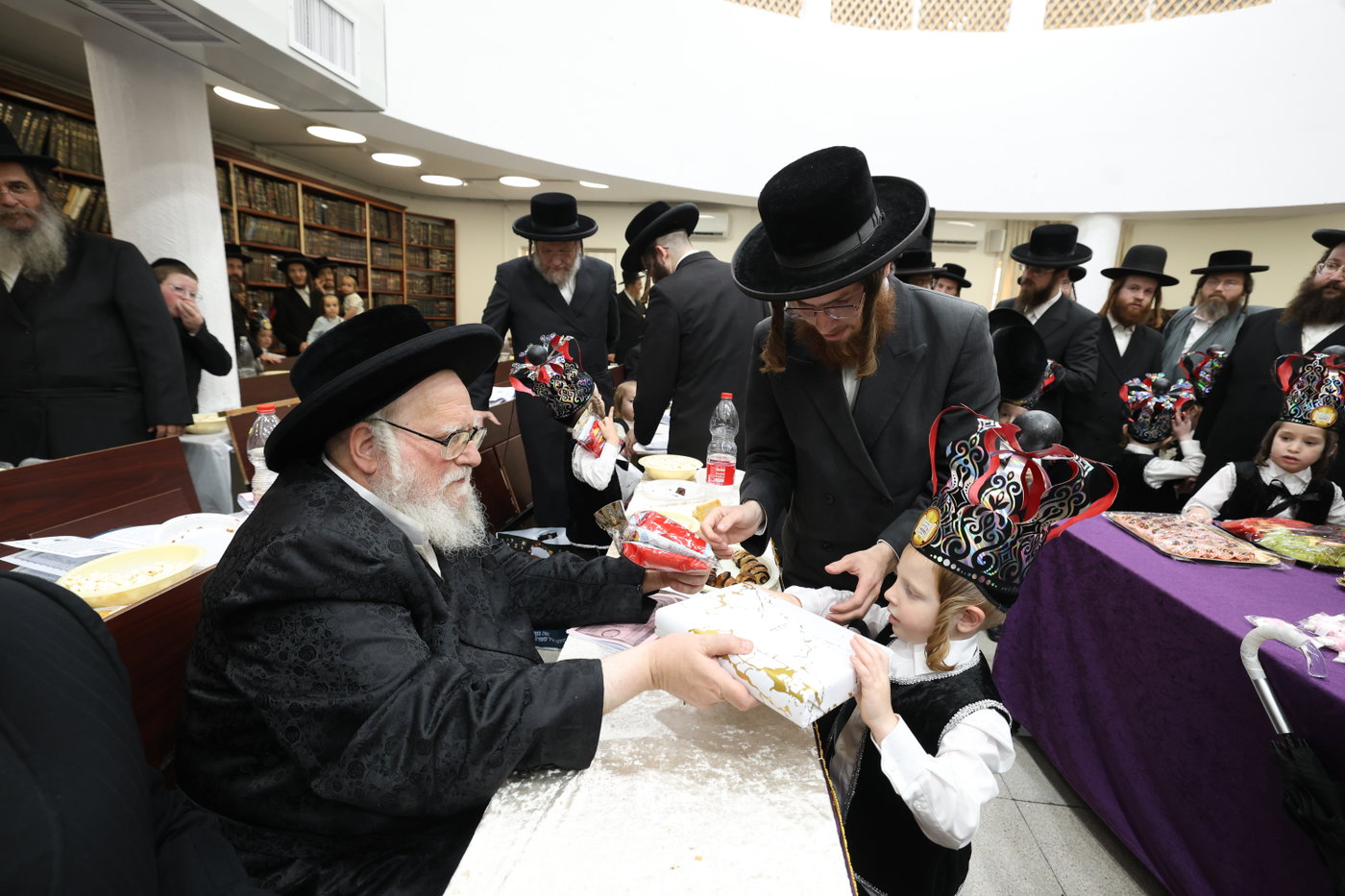 מסיבת חומש בסאטמר ירושלים