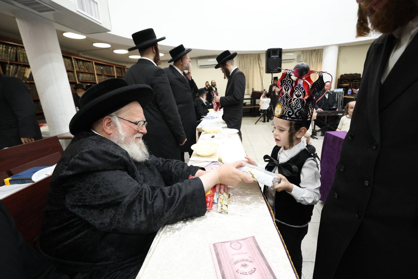 מסיבת חומש בסאטמר ירושלים