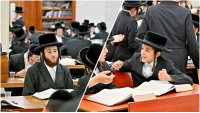 נכדי האדמו"ר מויזניץ בפתיחת זמן אלול