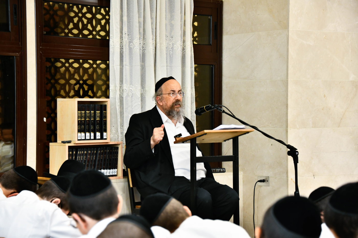 פתיחת הזמן בבית מדרש עליון