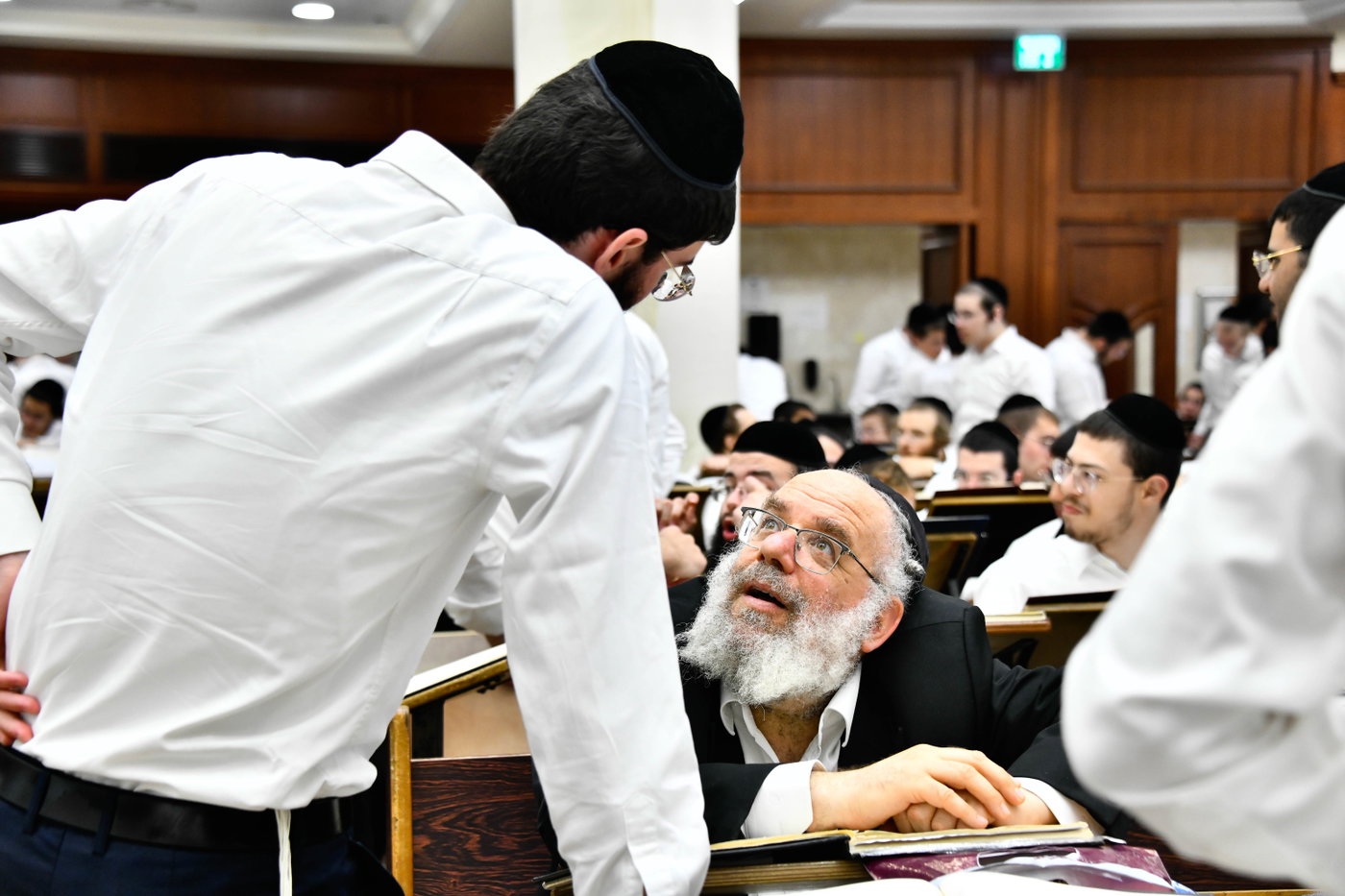 פתיחת הזמן בבית מדרש עליון