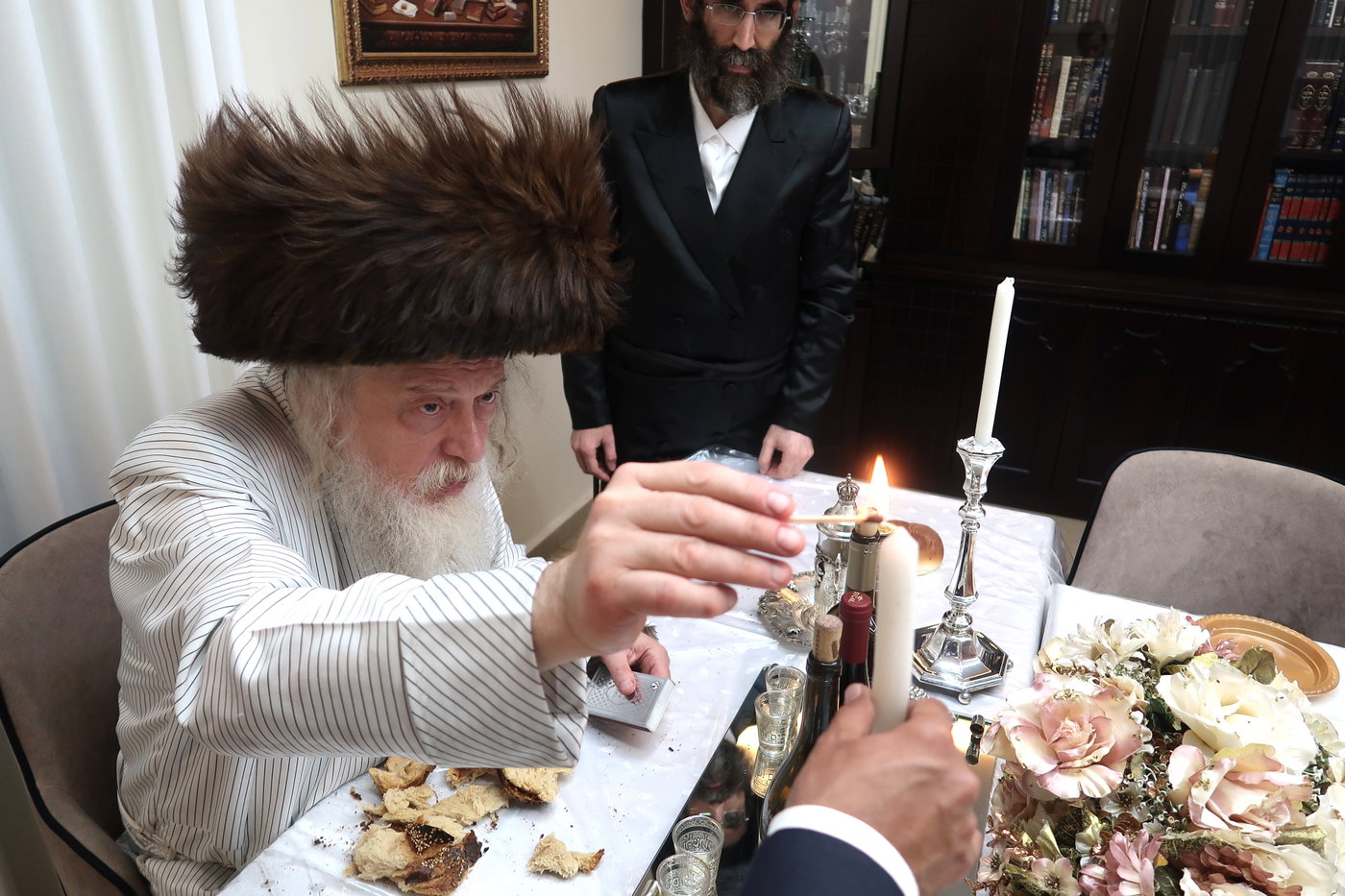 האדמו"ר ממבקשי אמונה בחיפה