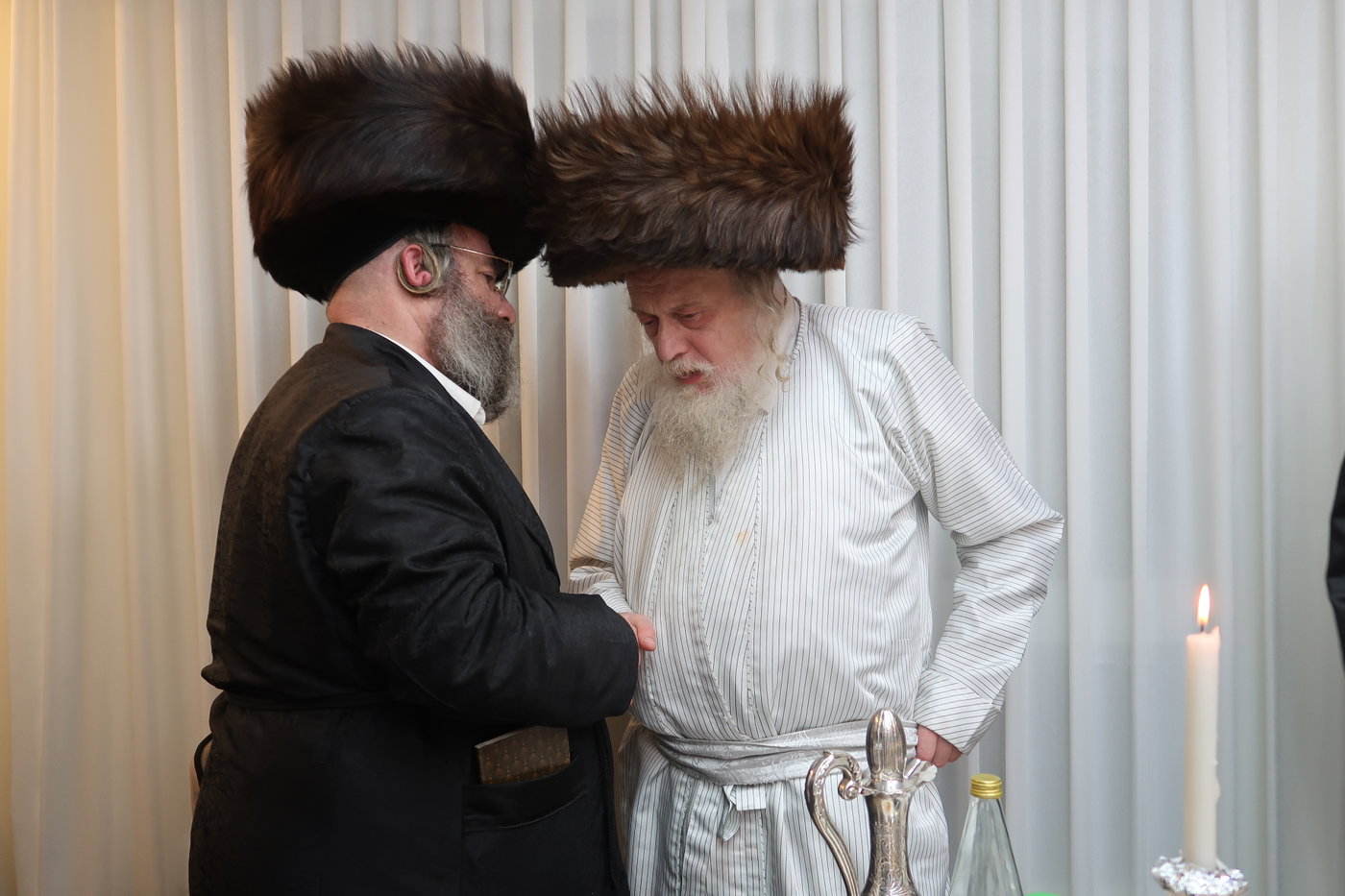 האדמו"ר ממבקשי אמונה בחיפה