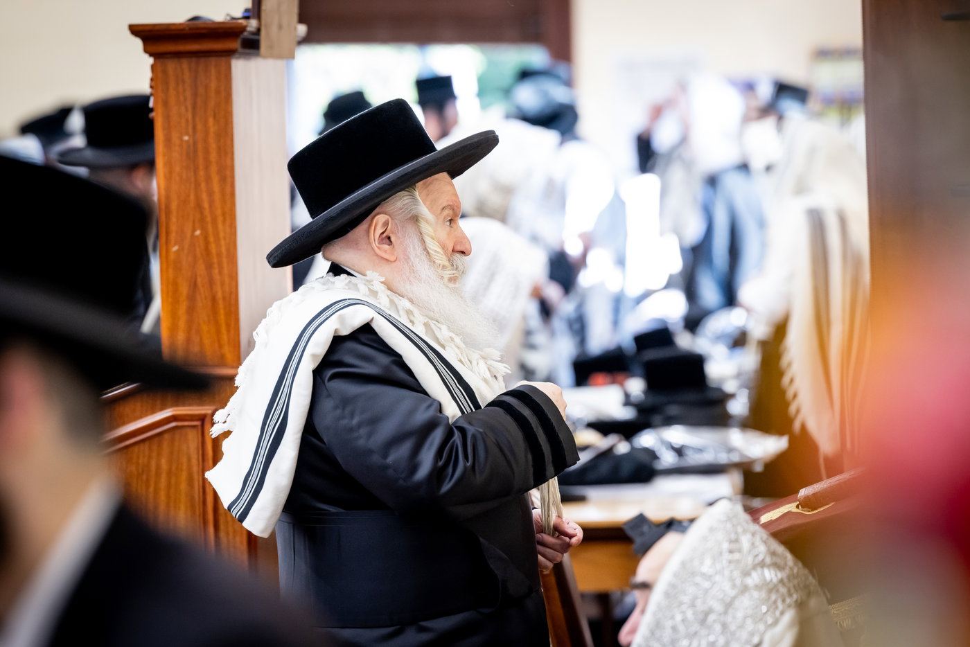 ר"ח אלול בצל האדמו"ר מבאבוב