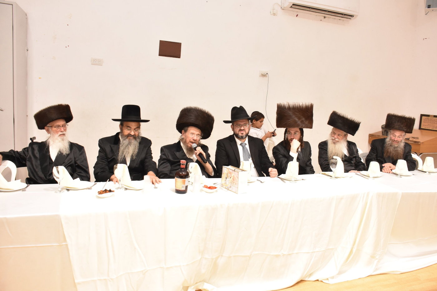 שמחת שבע ברכות לנכד רבי משה נחשוני