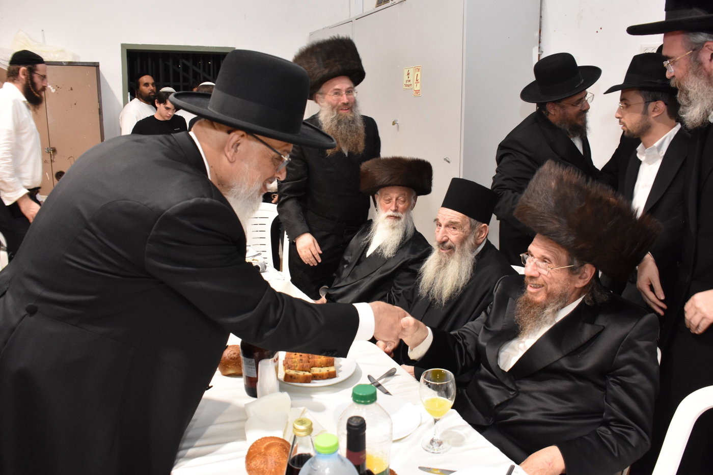 שמחת שבע ברכות לנכד רבי משה נחשוני