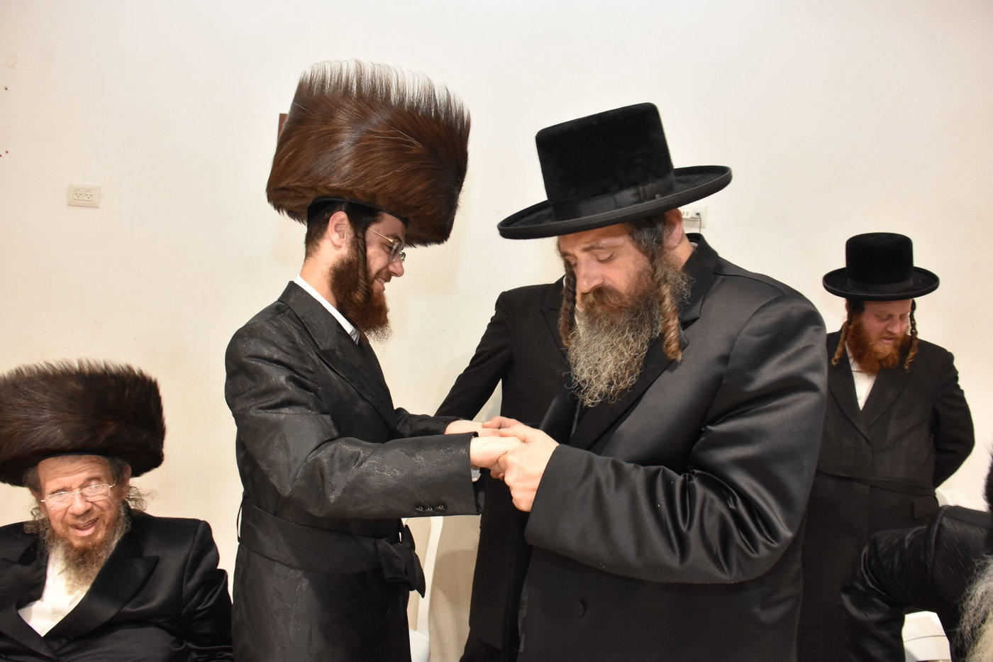 שמחת שבע ברכות לנכד רבי משה נחשוני