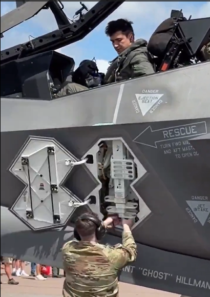 הפרט המוזר ב־F-35 שמסקרן את חובבי התעופה