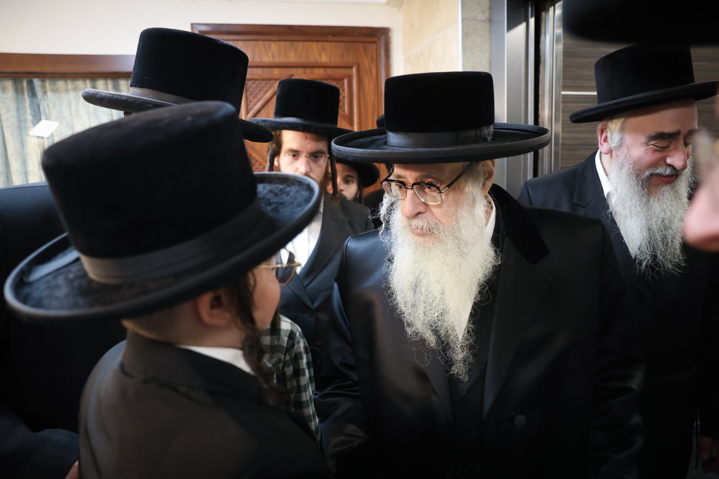 האדמו"ר מצאנז קלויזנבורג בצפת