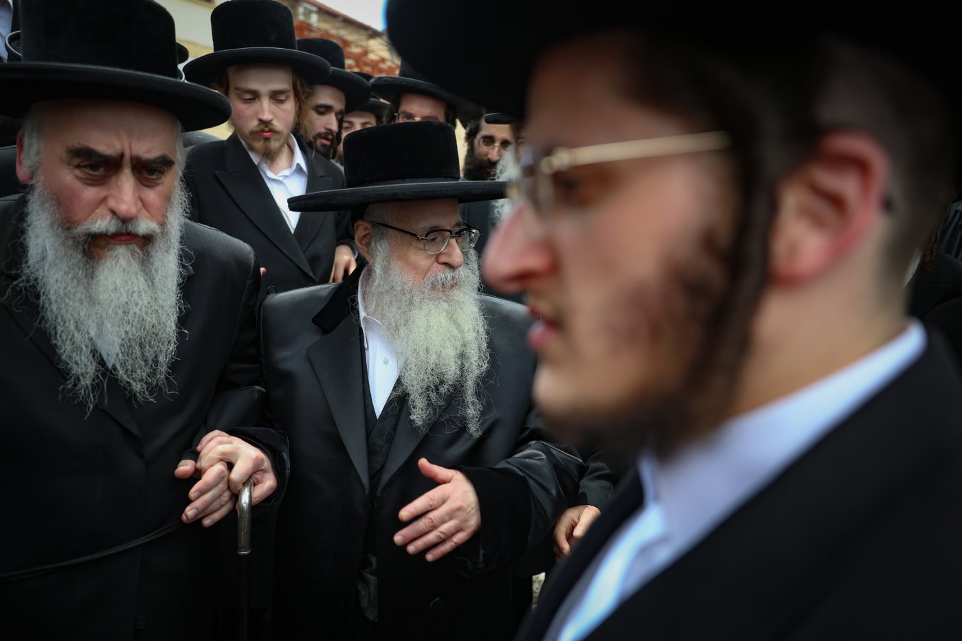 האדמו"ר מצאנז קלויזנבורג בצפת