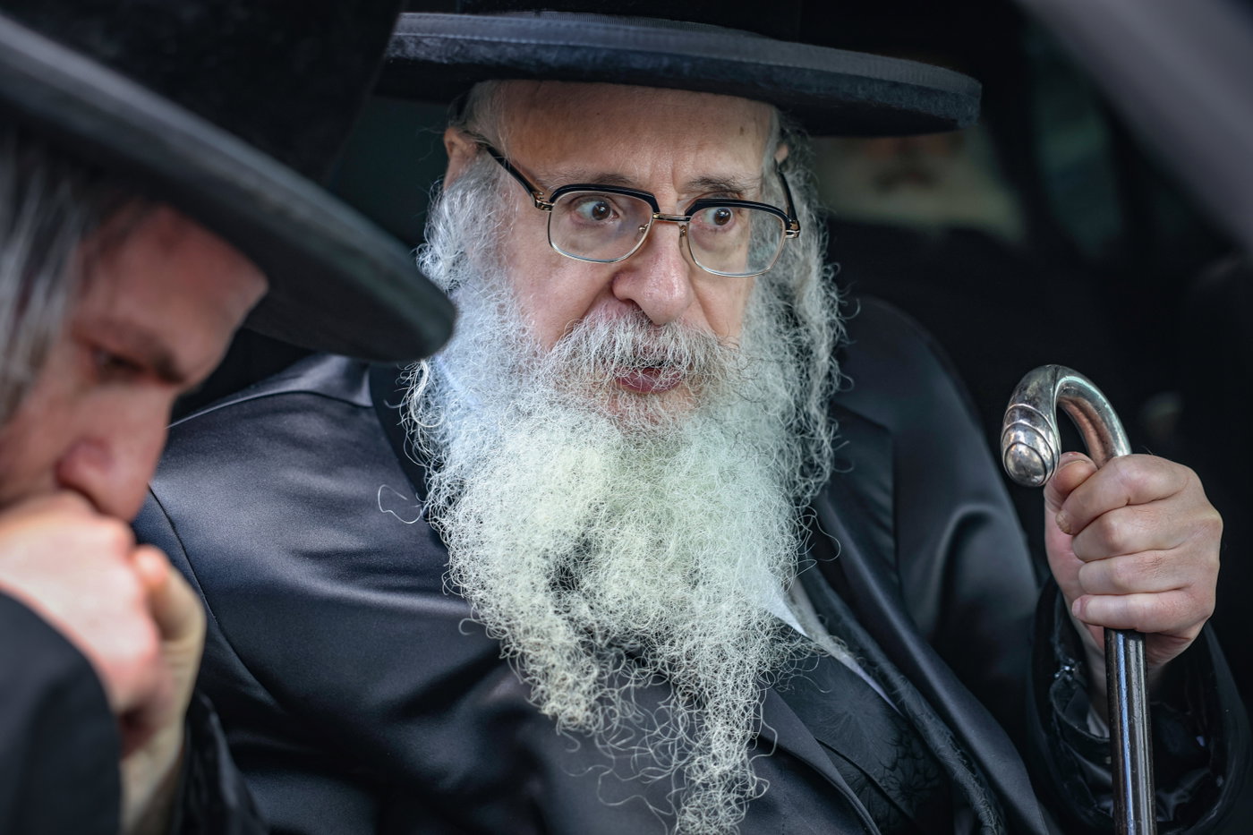 האדמו"ר מצאנז קלויזנבורג בצפת
