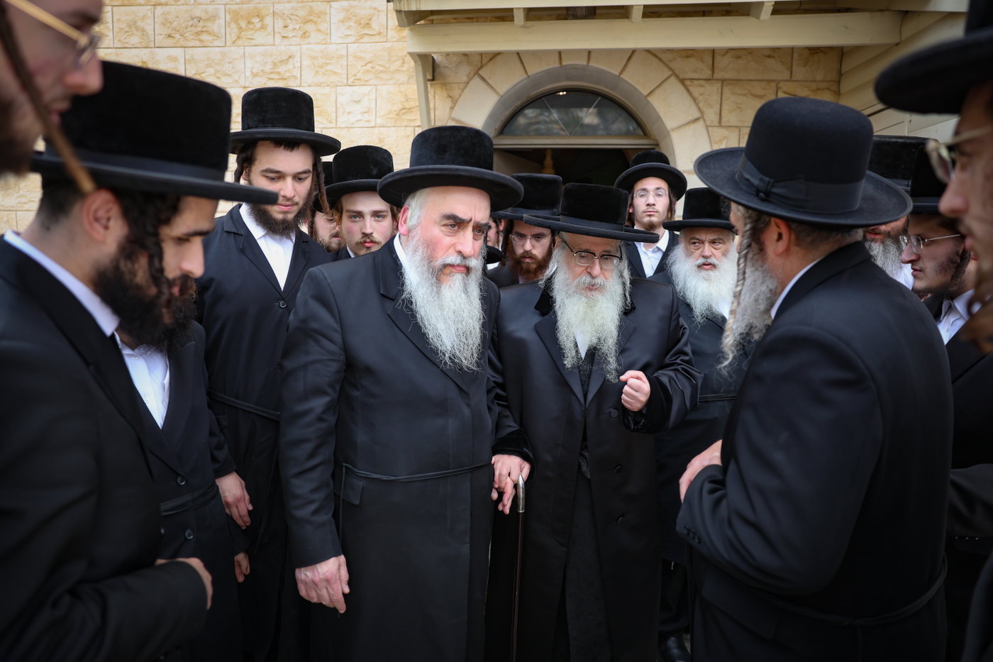 האדמו"ר מצאנז קלויזנבורג בצפת