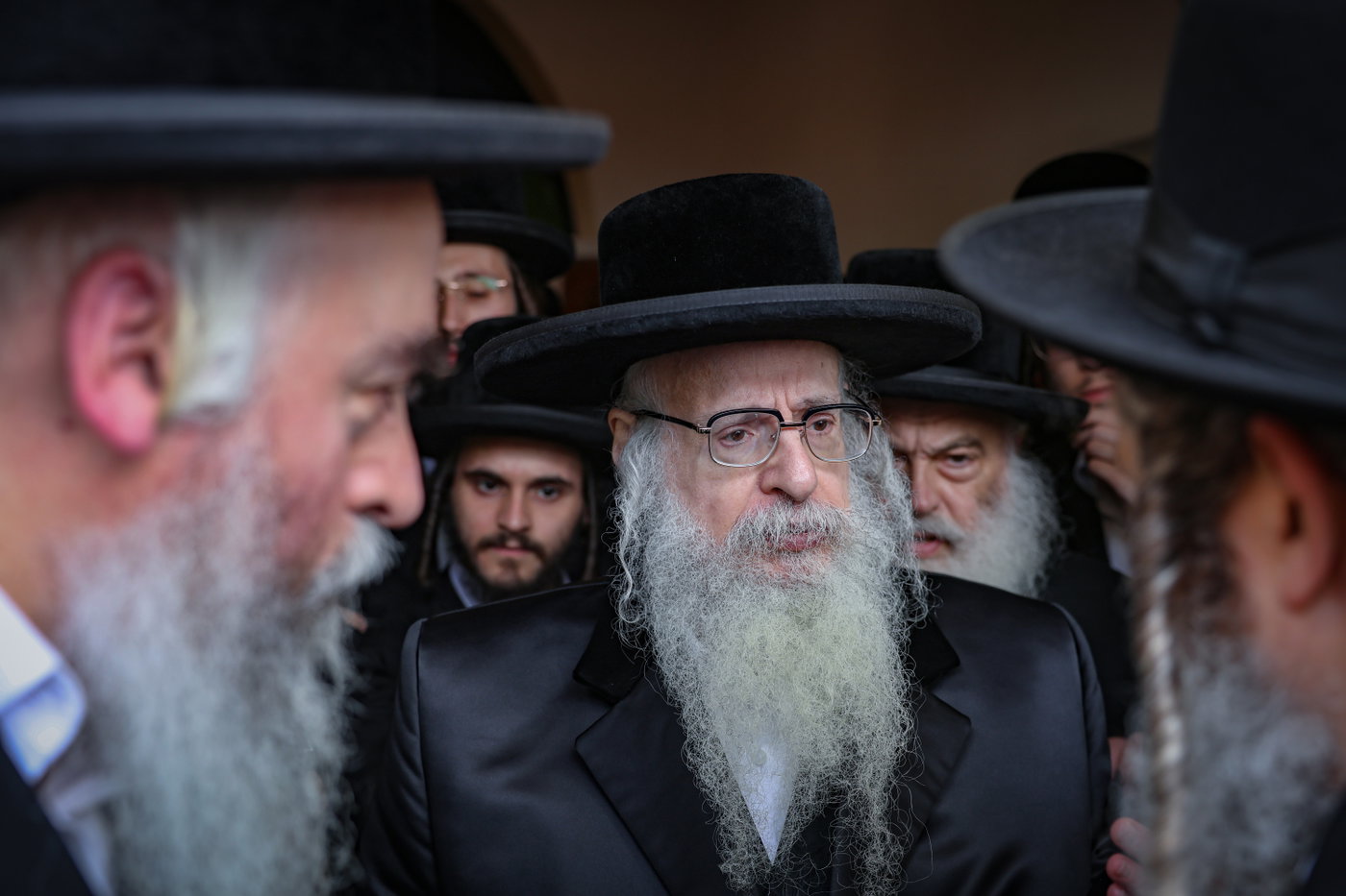 האדמו"ר מצאנז קלויזנבורג בצפת