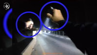 זה מה שעשה הנהג כשקלט שמסמנים לו לעצור: "ברור שאתה לחוץ" | צפו