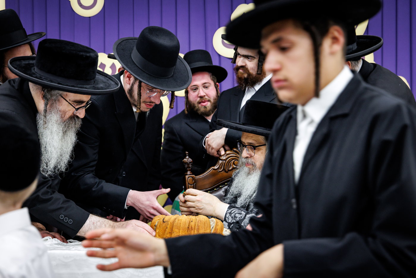 האדמו"ר מסאטמר בביקור במחנות הקיץ