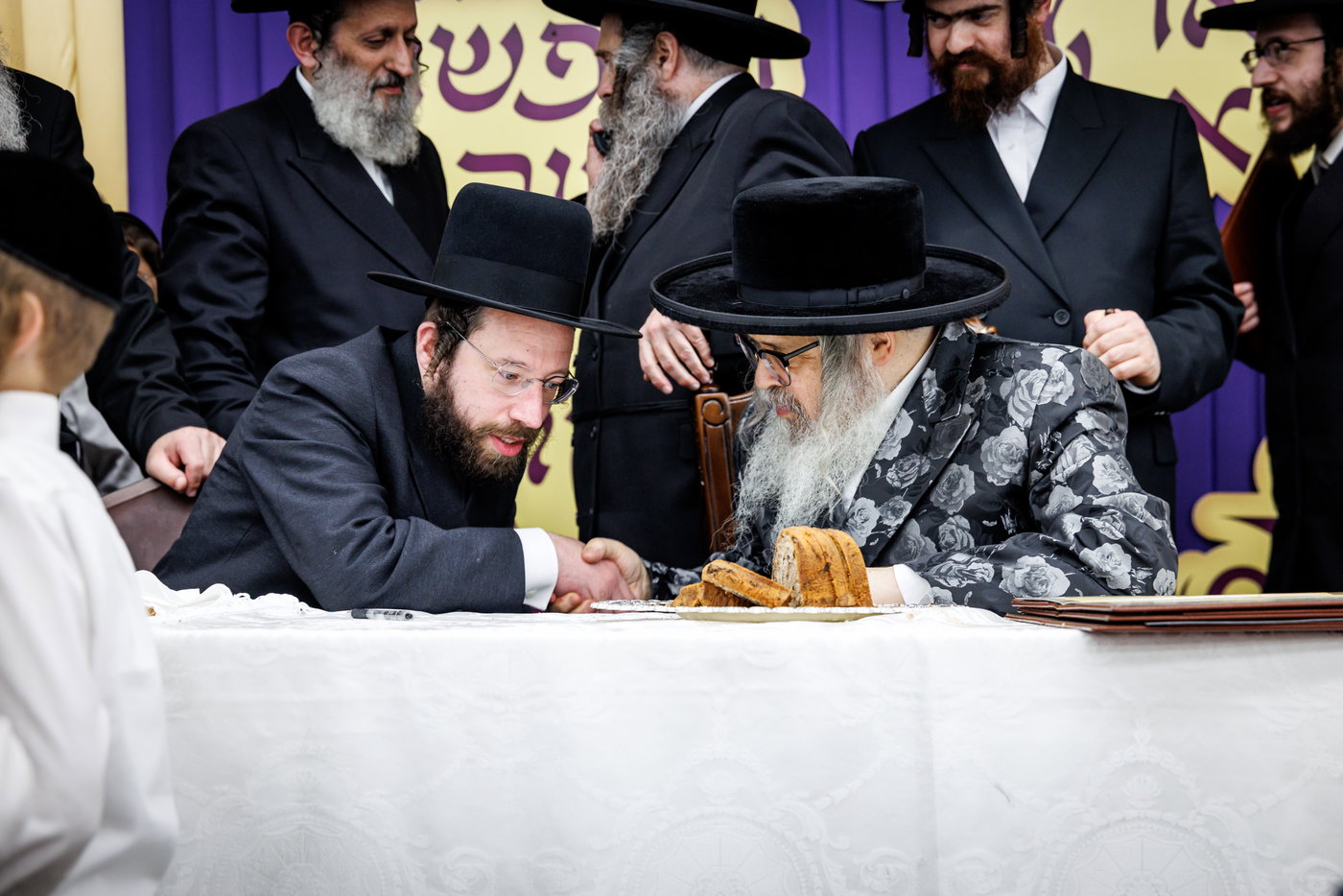 האדמו"ר מסאטמר בביקור במחנות הקיץ