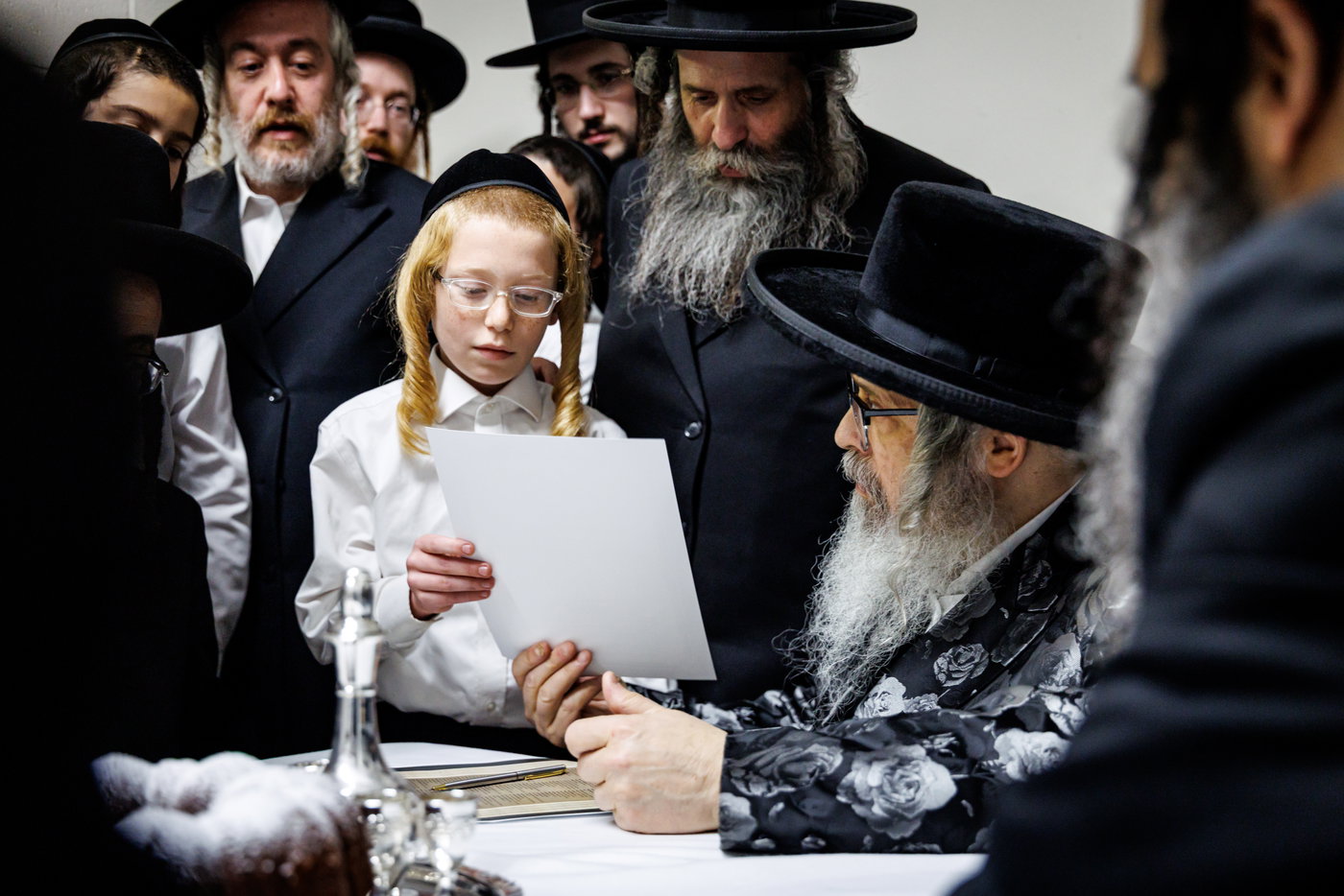 האדמו"ר מסאטמר בביקור במחנות הקיץ
