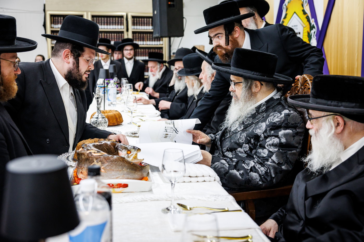 האדמו"ר מסאטמר בביקור במחנות הקיץ