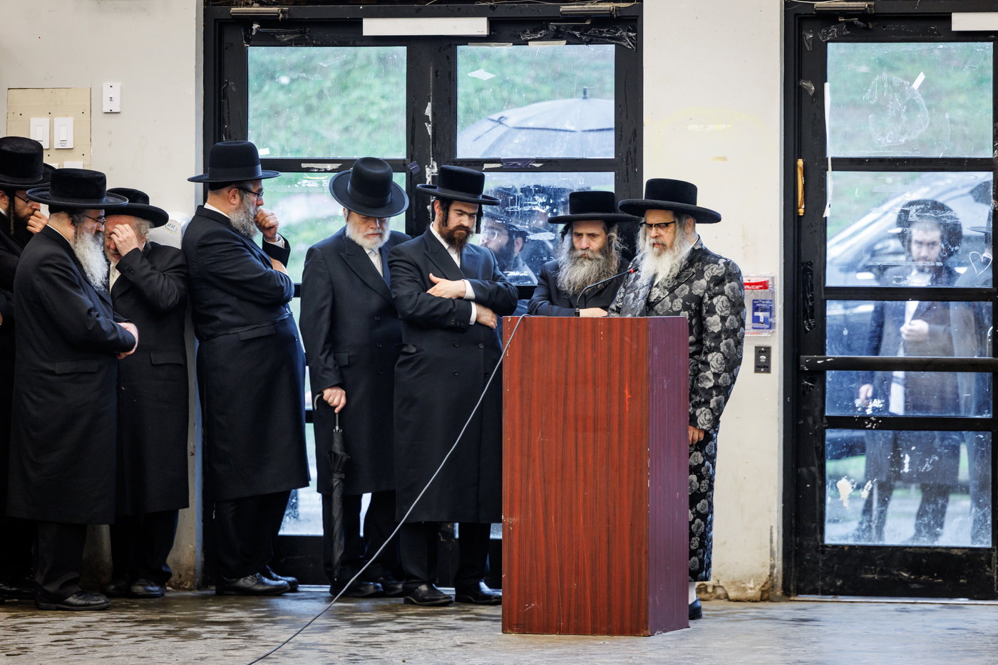 האדמו"ר מסאטמר בביקור במחנות הקיץ