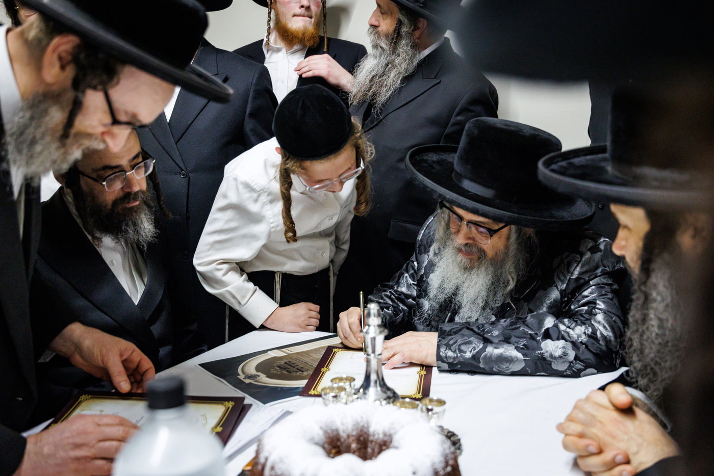 האדמו"ר מסאטמר בביקור במחנות הקיץ