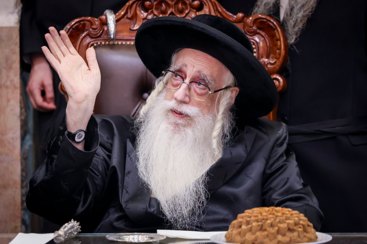 האדמו"ר מצאנז בצפת