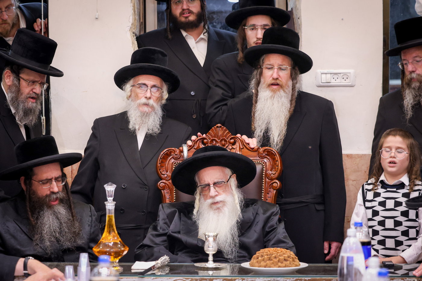 האדמו"ר מצאנז בצפת