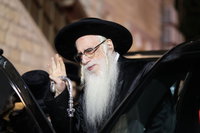 האדמו"ר מצאנז בצפת