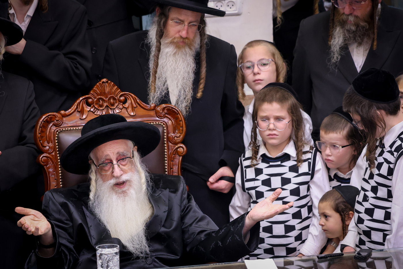 האדמו"ר מצאנז בצפת