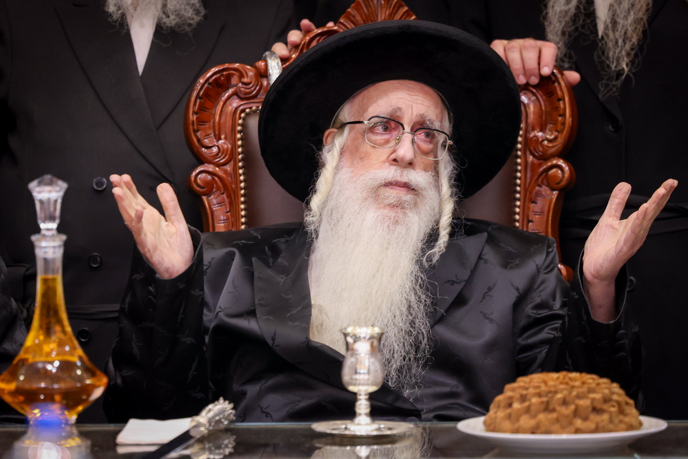 האדמו"ר מצאנז בצפת